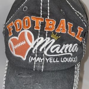 Kbethos Vintage Cap Football Mom Gray